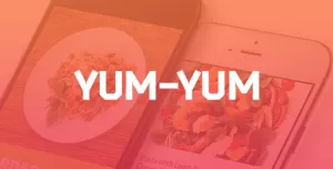 Yum-Yum  Restaurant PSD Template