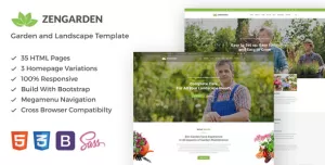 Zengarden - Garden and Landscape HTML Template