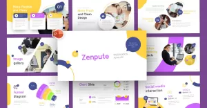 Zenpute Marketing Business PowerPoint Template