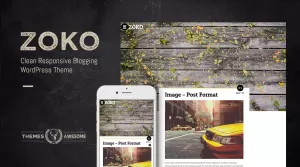 Zoko - Clean Responsive Blogging WordPress Theme - Themes ...