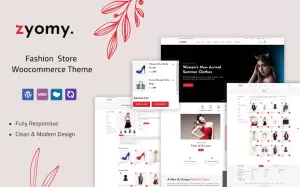 Zyomy - Fashion Store WooCommerce Theme - TemplateMonster