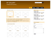 Template Gallery brown – thumbnail