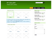 Template Gallery green – thumbnail