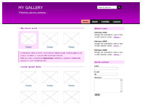 Template Gallery violet – thumbnail