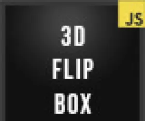 3D Flip Box - Advanced Javascript Lightbox