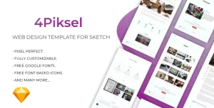4Piksel - Web Design Company Template