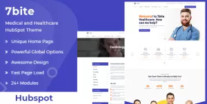 7bite  Medical and Healthcare HubSpot Theme