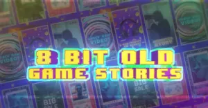 8 Bit Old Game Social Media Stories