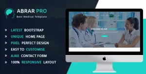 AbrarPro - Health And Medical HTML5 Template