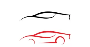 Abstract car logo design template V3 - TemplateMonster