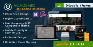 Academic - Responsive Moodle Theme