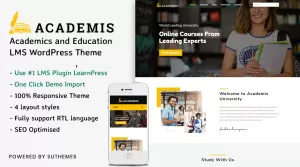 Academis - Academics and Education LMS WordPress Theme ...