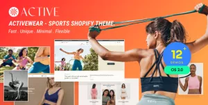Activewear - Sports Shopify Theme OS 2.0
