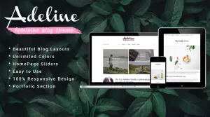 Adeline - Feminine WordPress Blog Theme