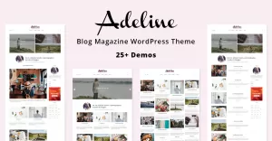 Adeline - Lifestyle Personal WordPress Blog Theme