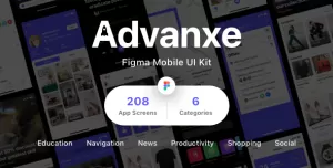 Advanxe - Figma Mobile UI Kit
