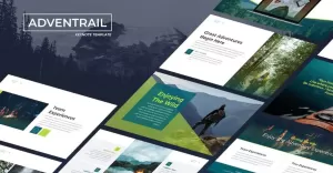 Adventrail - Travel Business Keynote Template