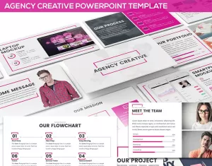Agency Creative PowerPoint template