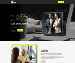 Agenic - Creative SEO & Digital Agency Elementor Template Kit