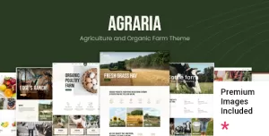 Agraria - Agriculture and Organic Farm Theme