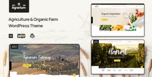 Agrarium  Agriculture & Organic Farm WordPress Theme