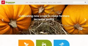 Agricultural Sector Joomla Template