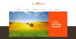 Agriculture to Impress WordPress Theme - TemplateMonster
