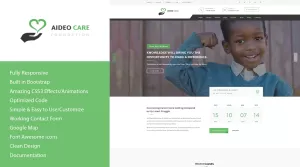 Aideo - Charity HTML Template