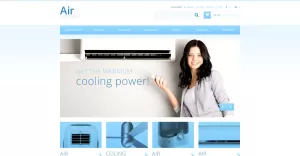 Air Conditioners Magento Theme