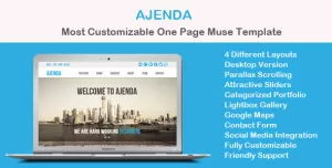 Ajenda - Multi-purpose One Page Muse Template