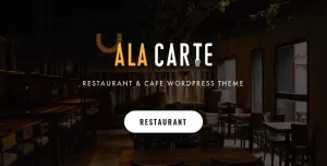 Alacarte - Restaurant & Cafe WordPress Theme