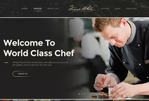 Alanzo - Personal Chef & Catering WordPress Theme