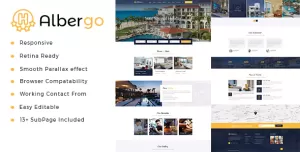 Albergo  Hotel and Resort HTML5 Template