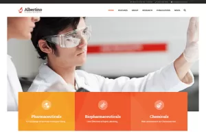 Albertino - Science Research & Technology WP Theme