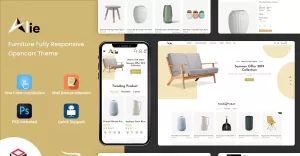 Alie Best Furniture OpenCart Template - TemplateMonster