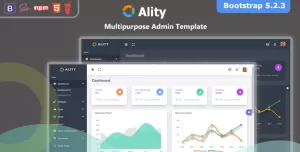 Ality - Bootstrap 5 Admin Dashboard Template & UI Kit