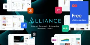 Alliance  Intranet & Extranet BuddyPress WordPress Theme