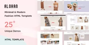 Alohan - Minimalist Fashion HTML Template