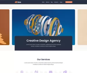 Alva - Creative Agency Elementor Template Kit