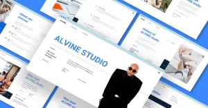 Alvine Studio Keynote Template