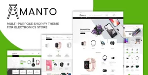 Amanto  Multi-Purpose Shopify Theme for Electronics Store