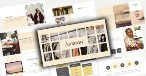 Amaron Creative Business - Keynote template - TemplateMonster