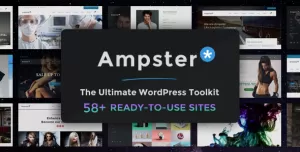 Ampster  Creative WordPress Theme for Business Websites