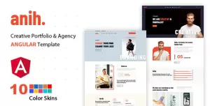 Anih - Creative Portfolio & Agency Angular Template