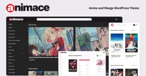 ANIMACE - Anime and Manga WordPress Theme + RTL