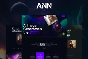 ANN - Artificial Neural Network AI WordPress Theme