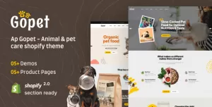 Ap Gopet - Animal & Pet Care Shopify Theme