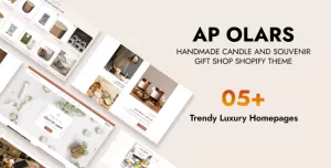 Ap Olars - Handmade Candle And Souvenir Gift Shop Shopify Theme