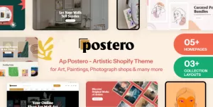 Ap Postero - Art & Paintings Shop Shopify Theme