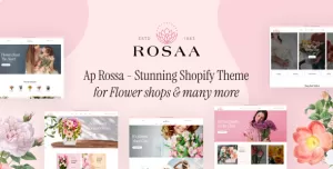 Ap Rosaa - Flower Shop Shopify Theme